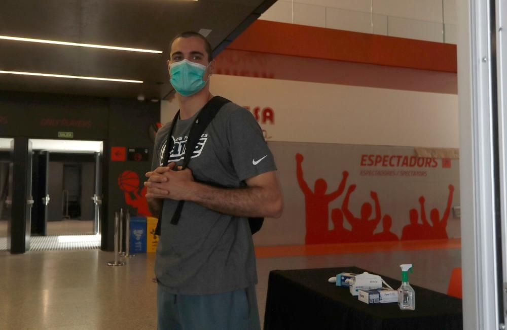 Primer entrenamiento Valencia Basket