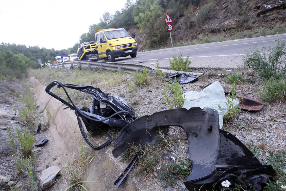 Accident de trànsit mortal a la variant de Girona