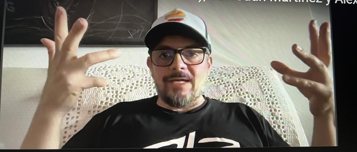 Alex Barros, en su charla con 'Motorbike Magazine'.