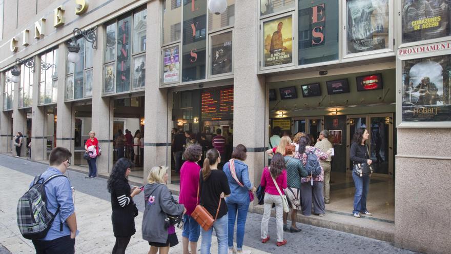 Una sala de cine en València.