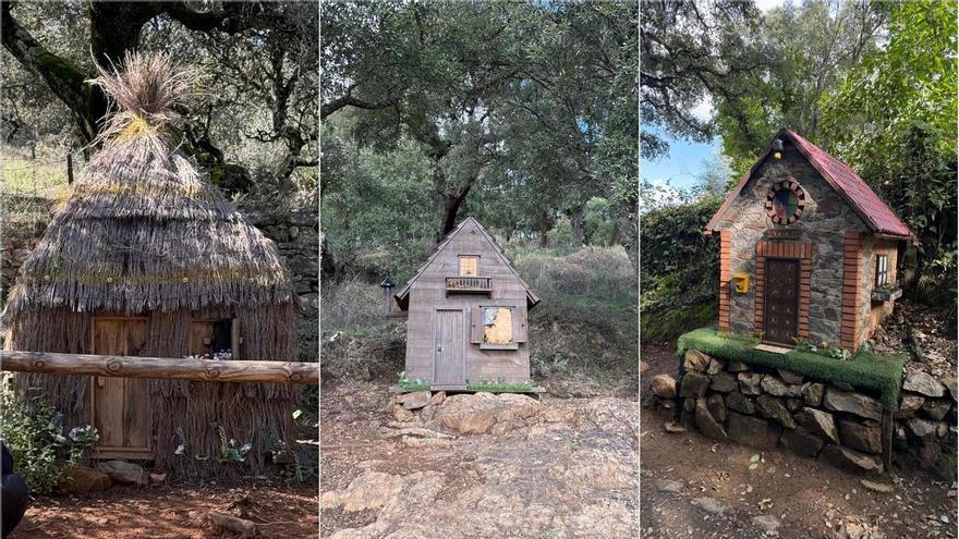 Una ruta de cuento entre bosques y ríos a una hora de Sevilla: así es el sendero natural que lleva a las casas de Los Tres Cerditos
