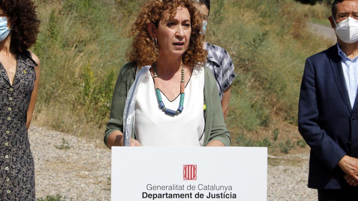 La consellera de Justícia de la Generalitat, Ester Capella.