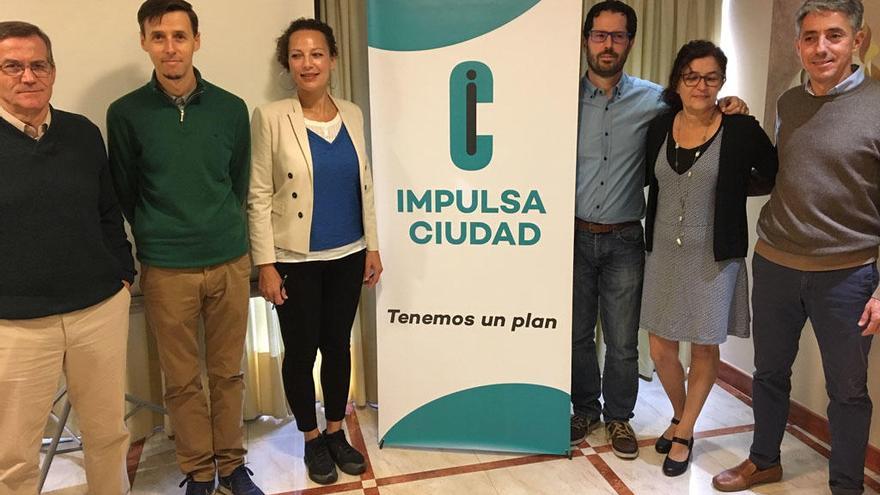 Parte de los fundadores de Impulsa Ciudad.