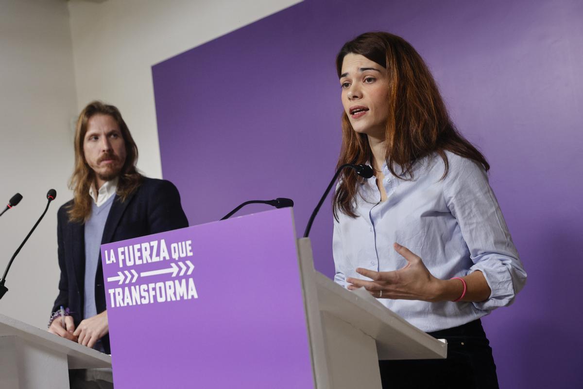 Podem culpa els mitjans d’una «campanya política de desinformació» per la polèmica del ‘només sí és sí’