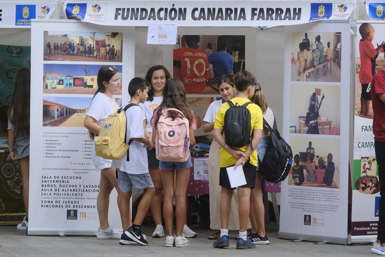 Feria de la Solidaridad, en el parque San Telmo de Las Palmas de Gran Canaria
