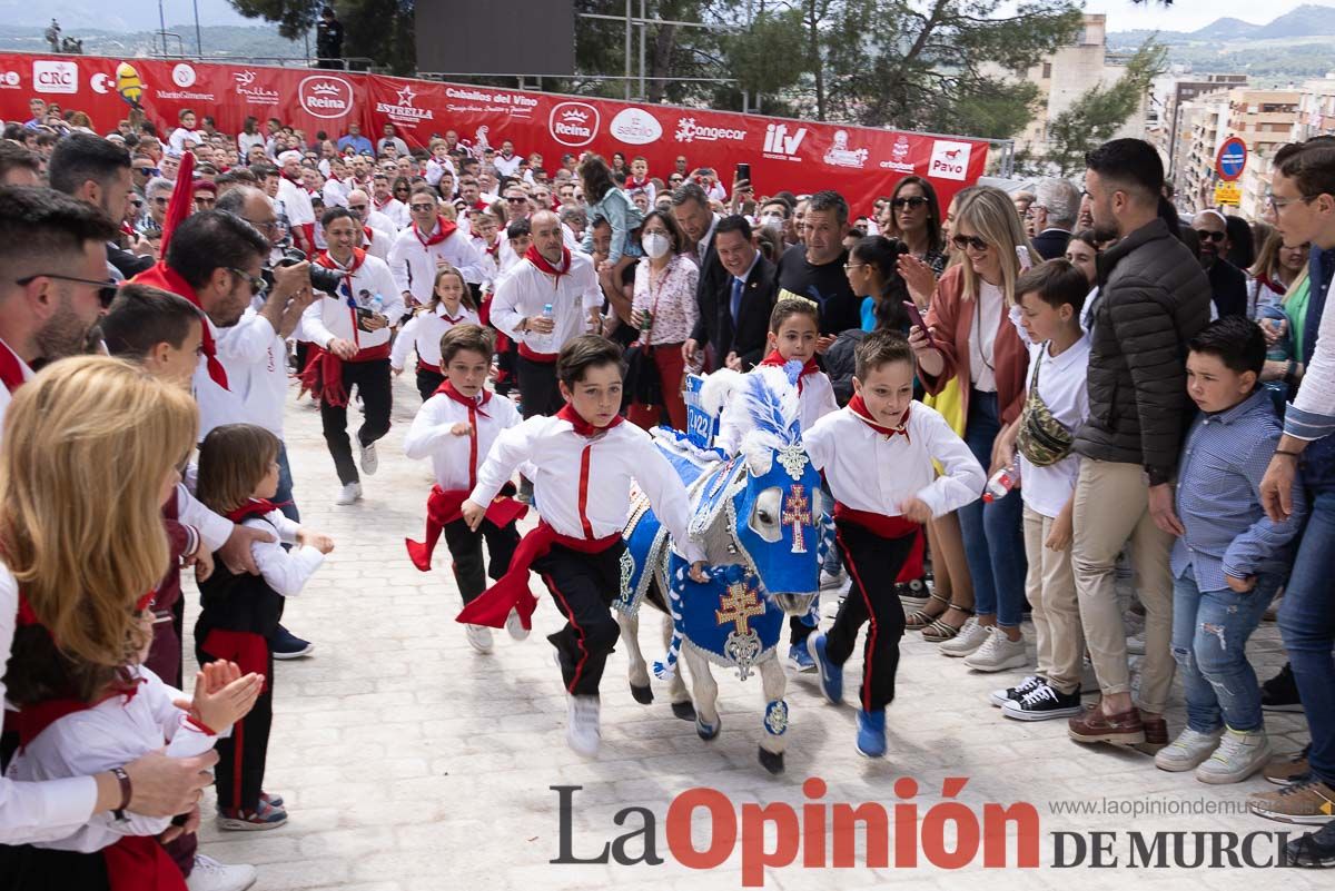 Desfile infantil en las Fiestas de Caravaca (Bando Caballos del Vino)