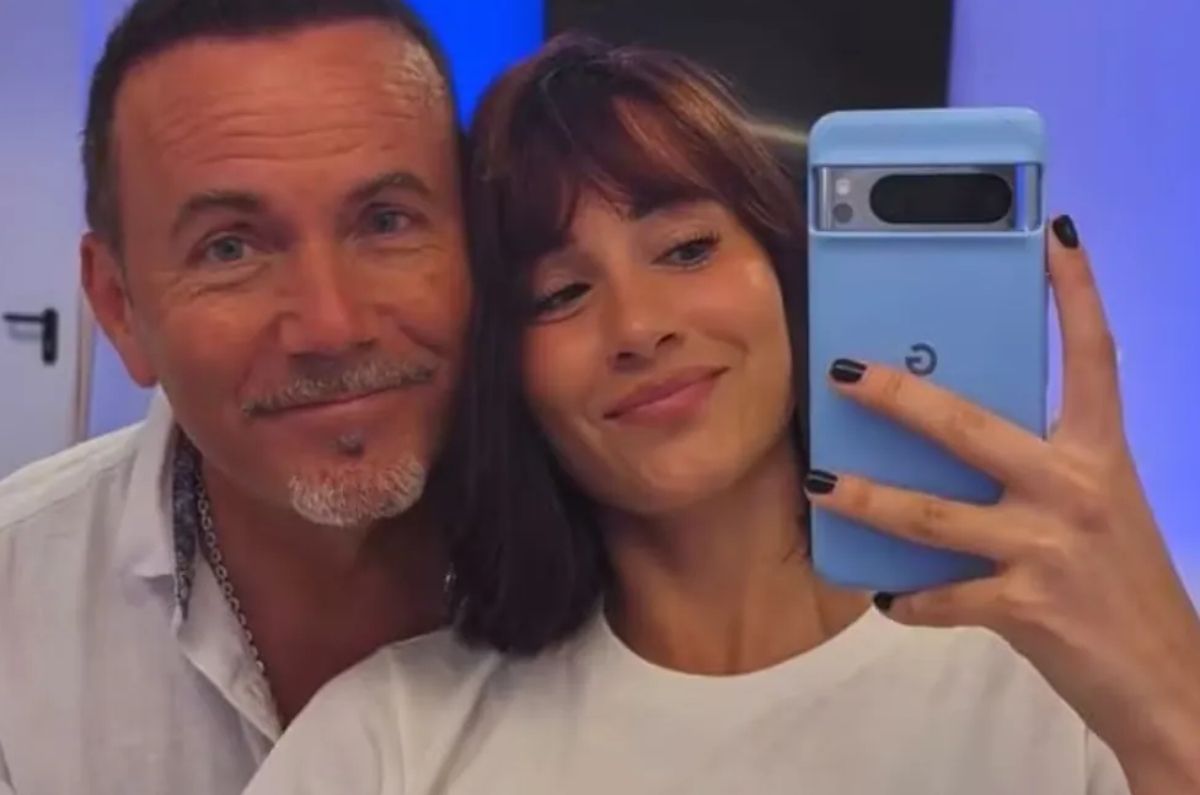 Aitana y su padre