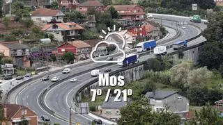 El tiempo en Mos: previsión meteorológica para hoy, miércoles 24 de abril