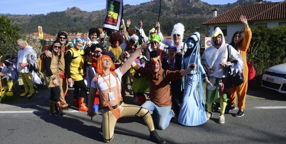 Desenfreno, al poco de iniciarse el desfile. | GONZALO NÚÑEZ