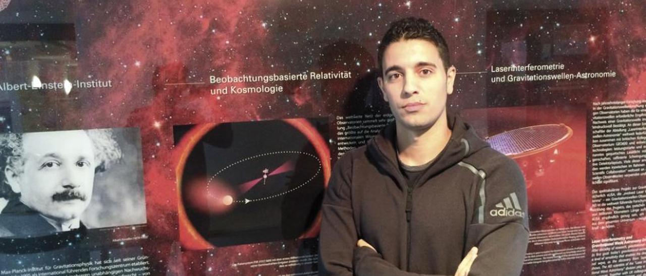 Juan, en el Max Planck de Física Gravitacional de Hannover.