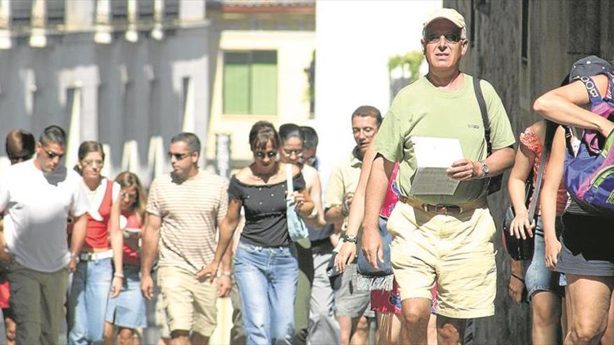 El turista no compra en Cáceres