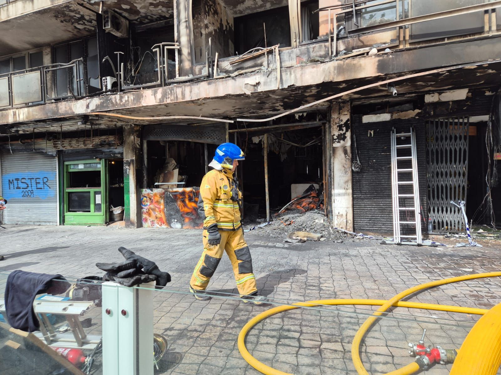 Incendio en un local del Paseo Marítimo de Palma