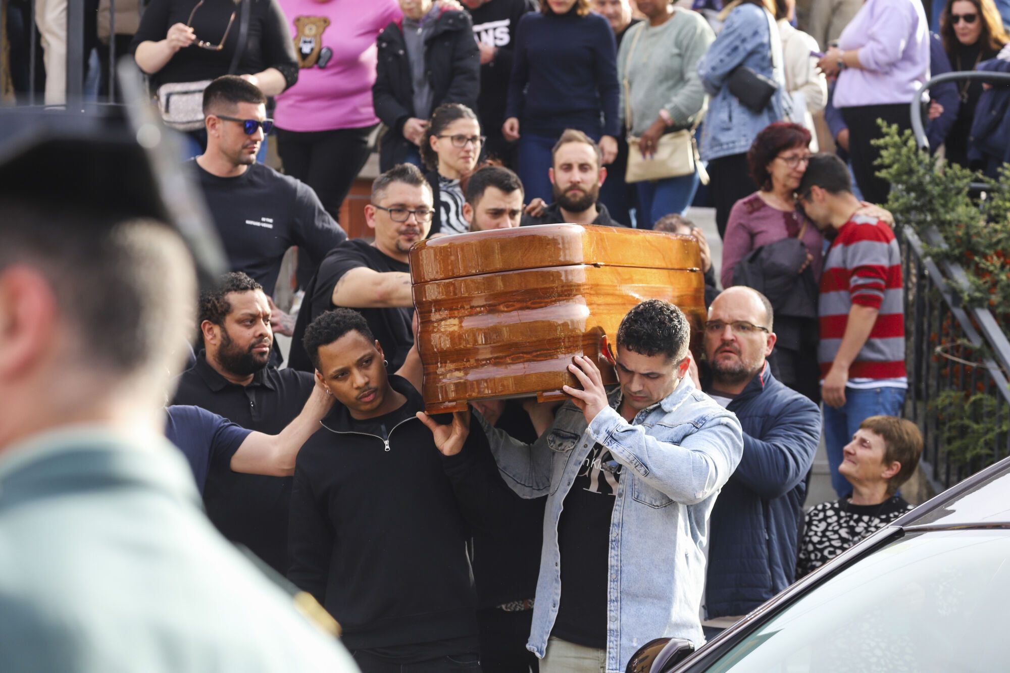 Funeral en Torre del Bierzo (León) de David Álvarez, uno de los mineros fallecidos en el accidente de Cerredo