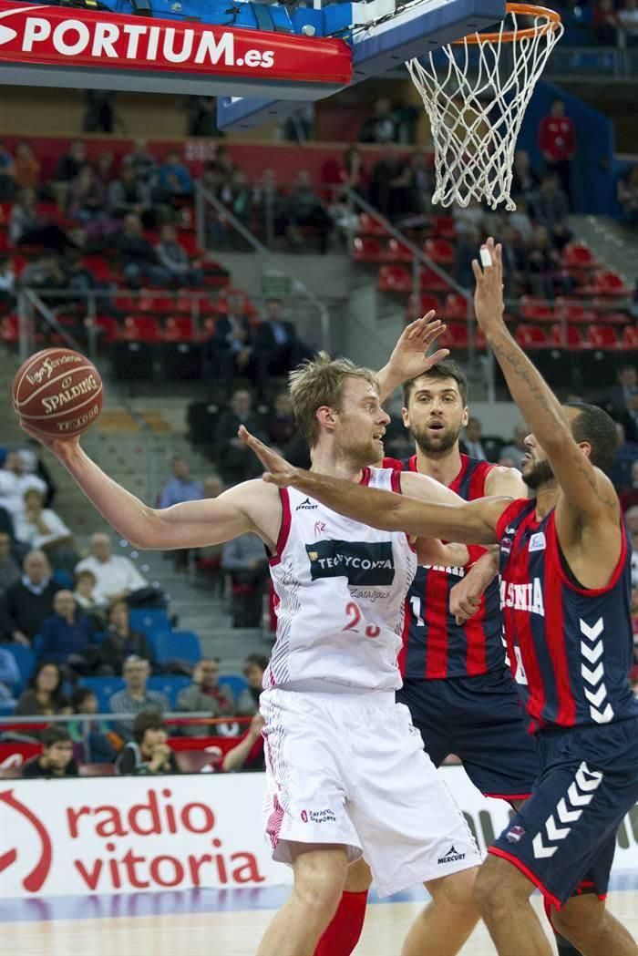 Las imágenes del Baskonia-Tecnyconta Zaragoza