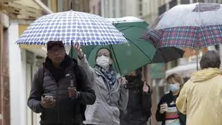 La borrasca Celia deja por fin intensas lluvias esta madrugada en la provincia de Málaga