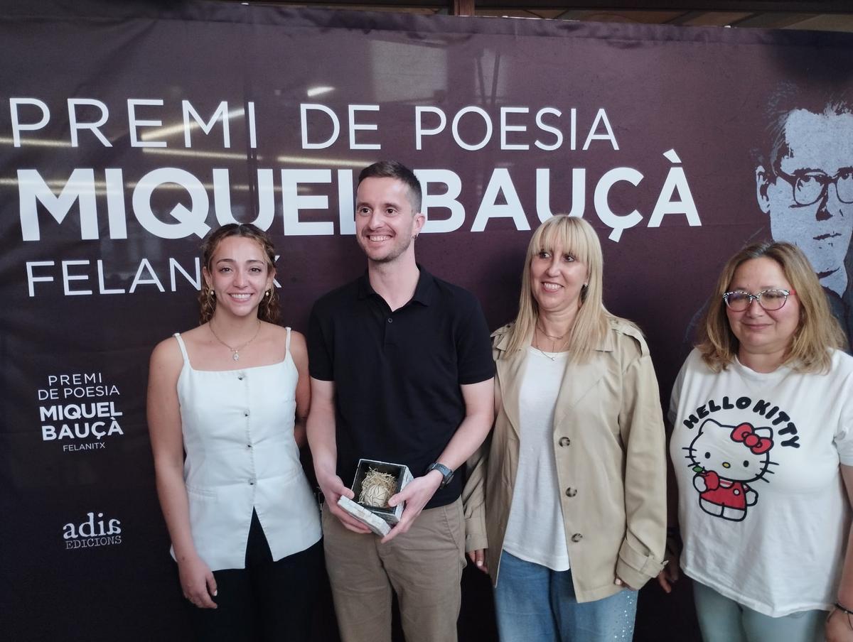 Marina Obrador, Pep Sanz, Catalina Soler y Melanie Mesquida.