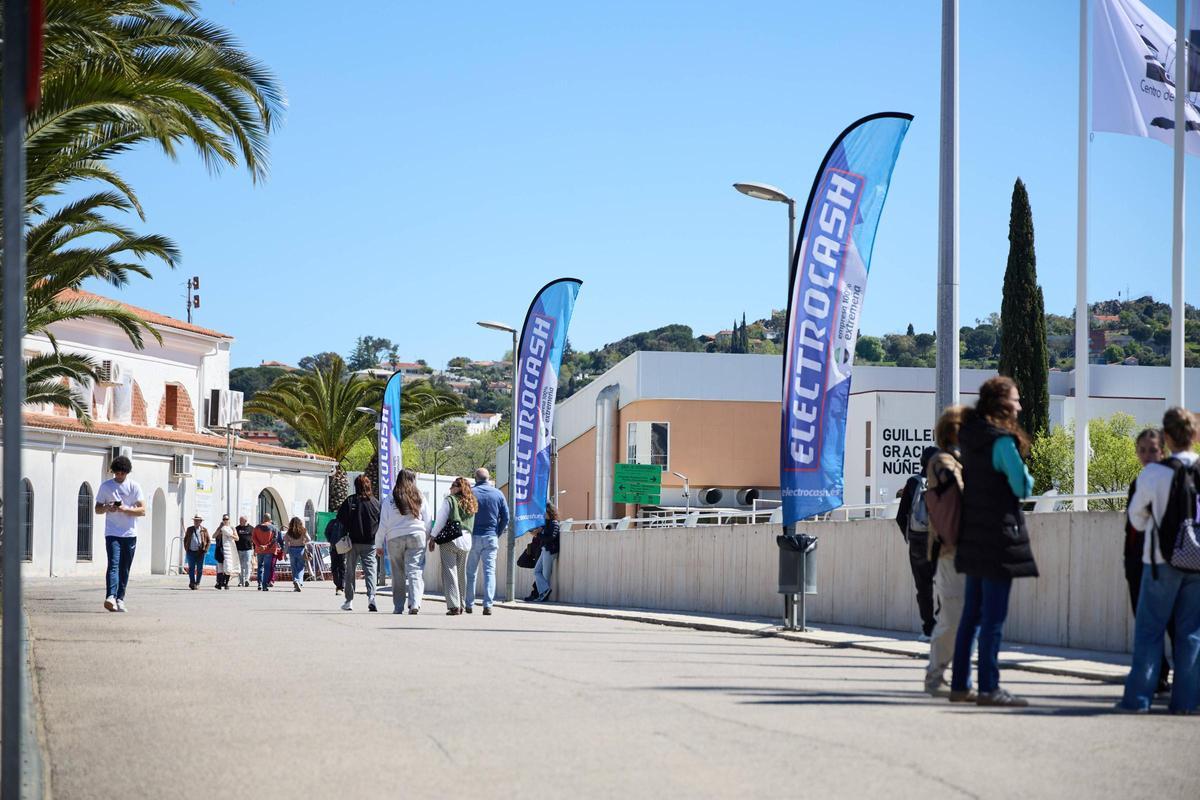 FOTOGALERÍA. Ambiente en Cáceres en la Copa de España de Escalada