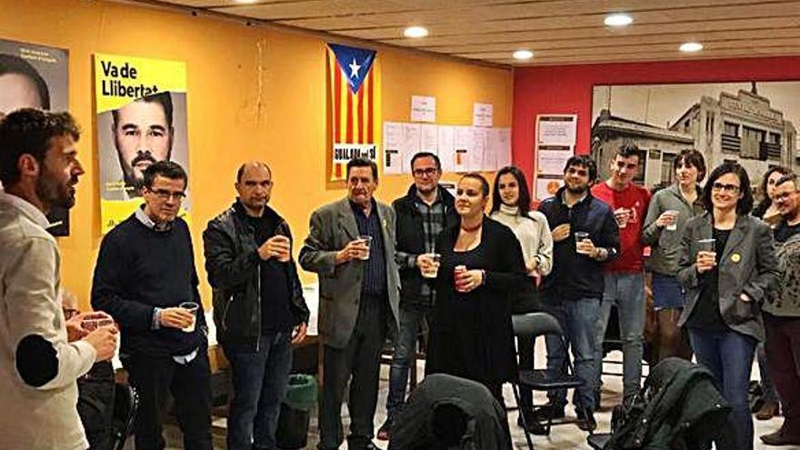 Celebració d&#039;Esquerra Republicana, ahir