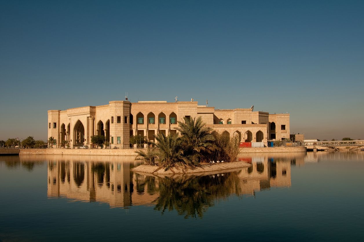 Palacio de Al-Faw en Bagdad.