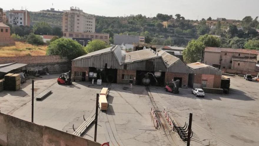 Vista de l&#039;empresa situada al barri de Valldaura de Manresa