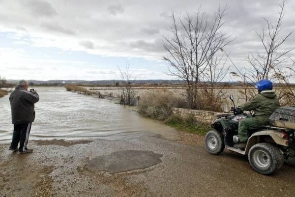 Fotogalería: La crecida del Ebro a su paso por Zaragoza