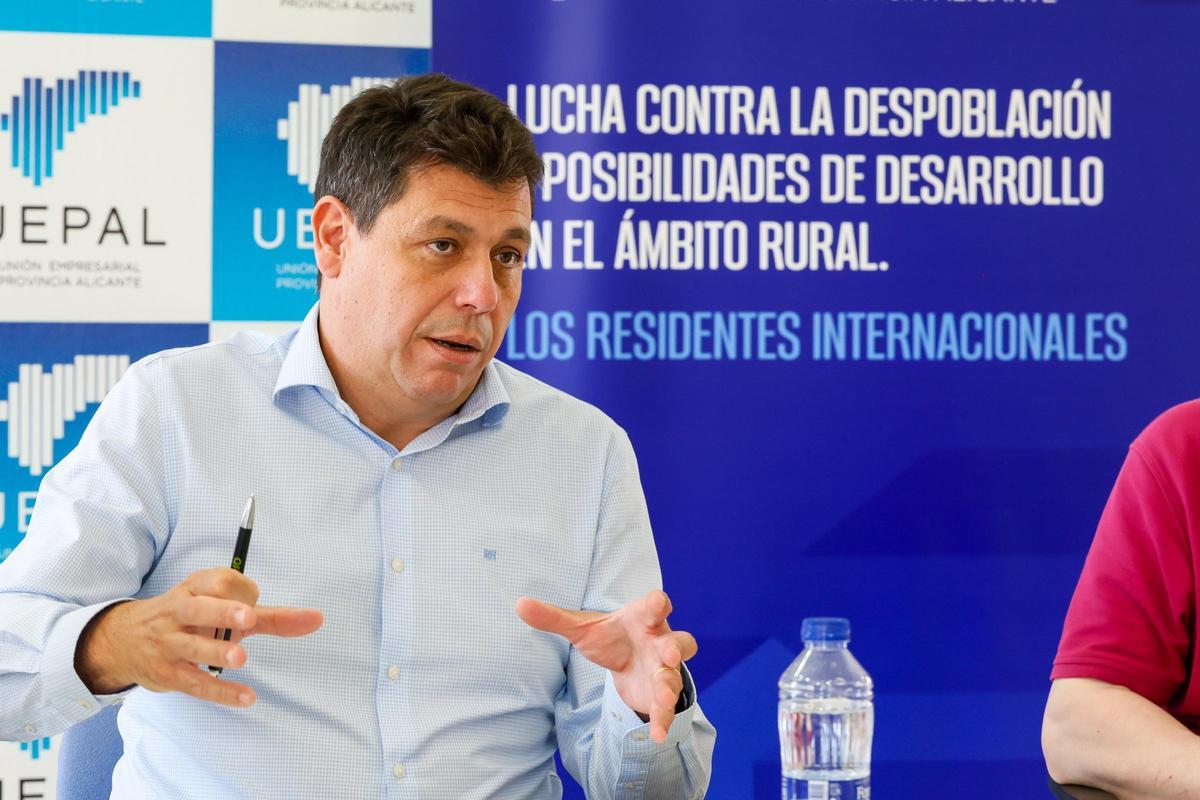 César Quintanilla, durante el foro en Murla.