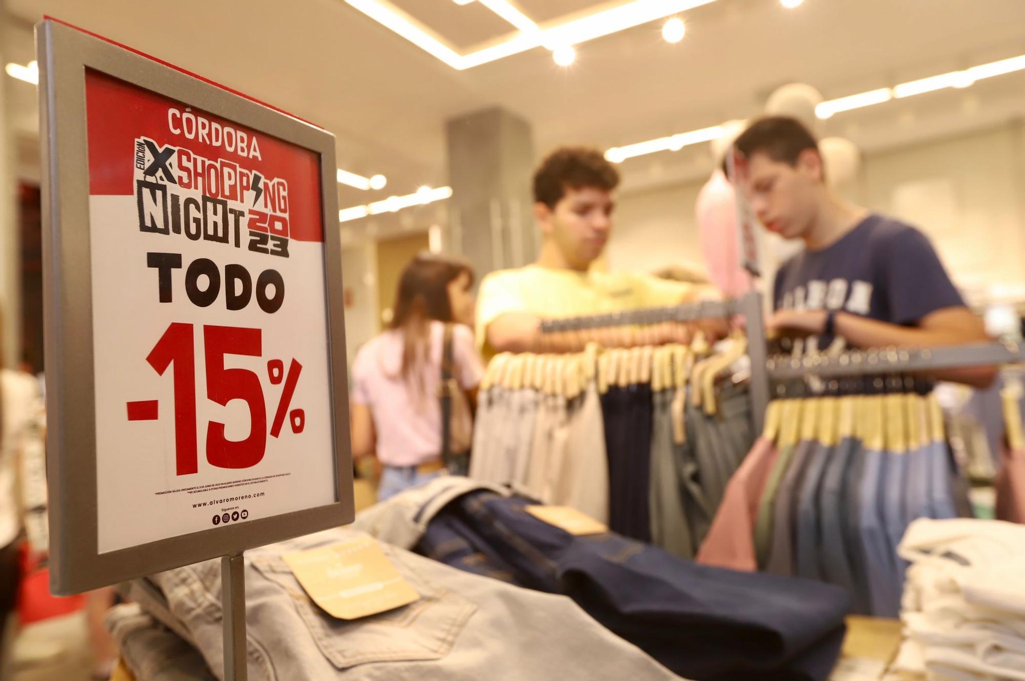 La Shopping Night de Córdoba, en imágenes