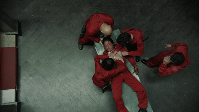 Una imagen de 'La casa de papel'