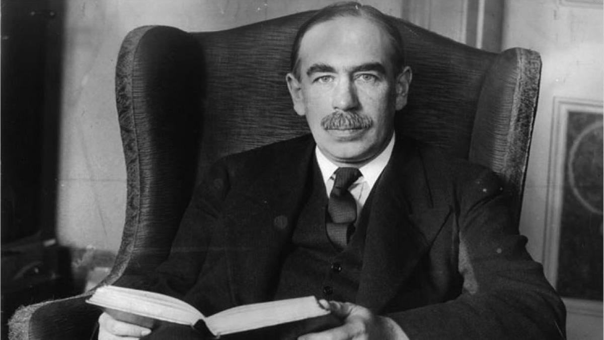 El economista John Maynard Keynes.