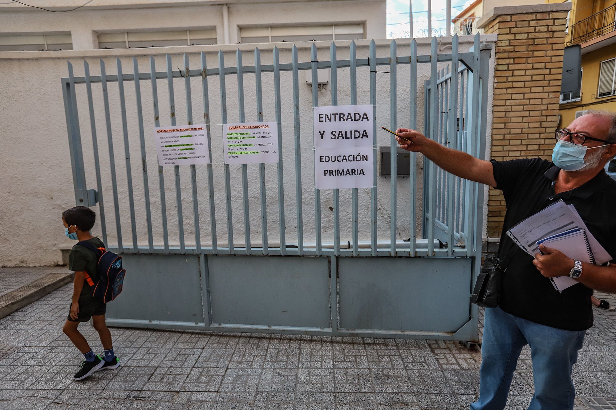 Inicio del curso escolar en los centros educativos de la Vega Baja