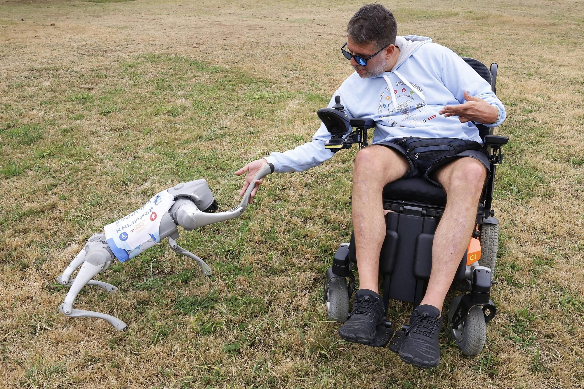 Así es Khlipper, el robot peregrino