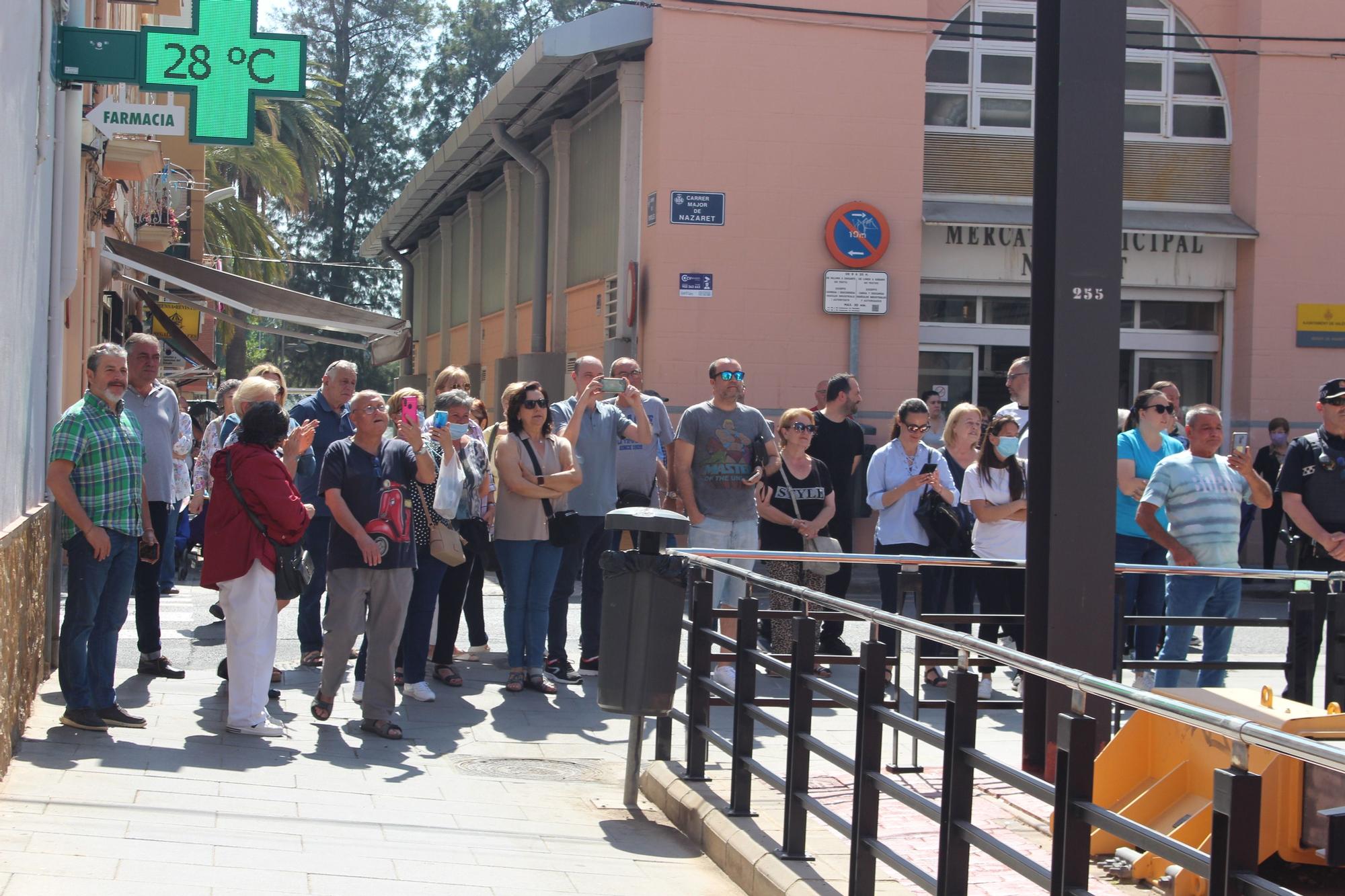 El pueblo de Natzaret estrena en tranvía