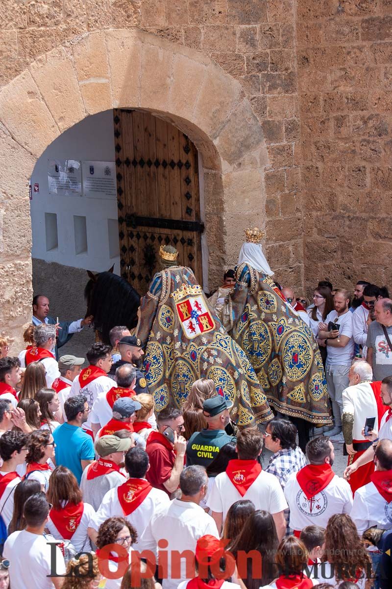 Moros y Cristianos en la mañana del día dos en Caravaca