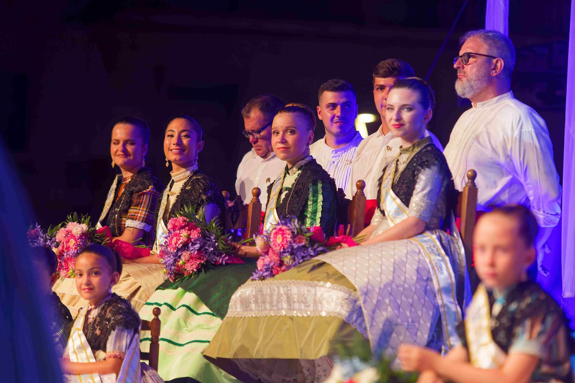 Emotiva presentación de las reinas de las fiestas de Sant Pere 2025