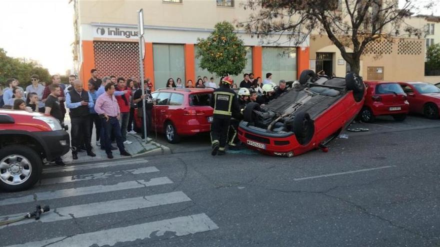 Espectacular accidente en Córdoba