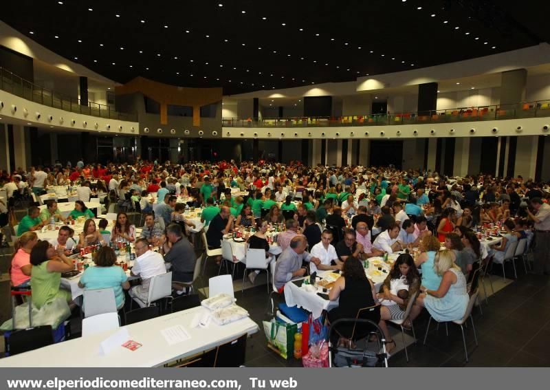 Cena popular de la gestora de gaiates en las Fiestas de San Cristóbal