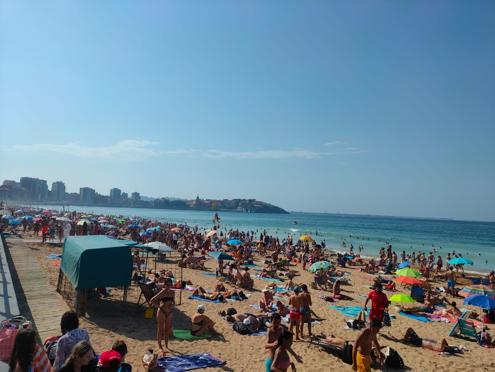 En imágenes: El calor se deja notar en Asturias