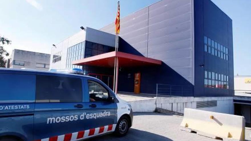 Una imatge d&#039;arxiu de la comissaria dels Mossos a Girona.