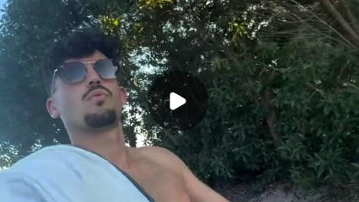 El usuario @antonioopuertas en un momento del vídeo