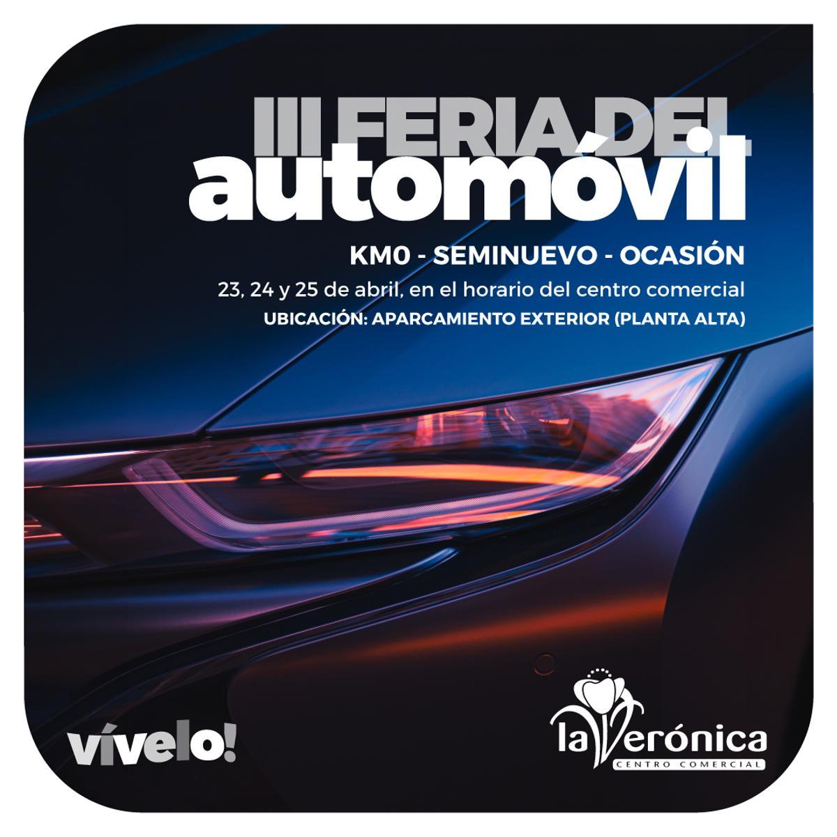 Póster Feria del automóvil