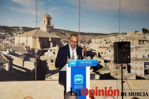 Presentación del candidato del PP a la alcaldía de Caravaca, José Francisco García