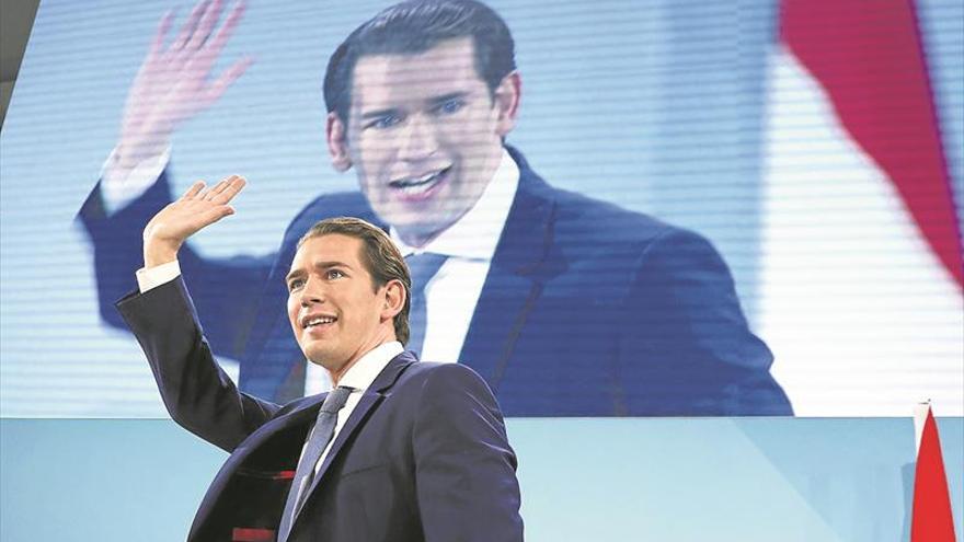Kurz arrasa en las urnas en Austria y podrá elegir socio
