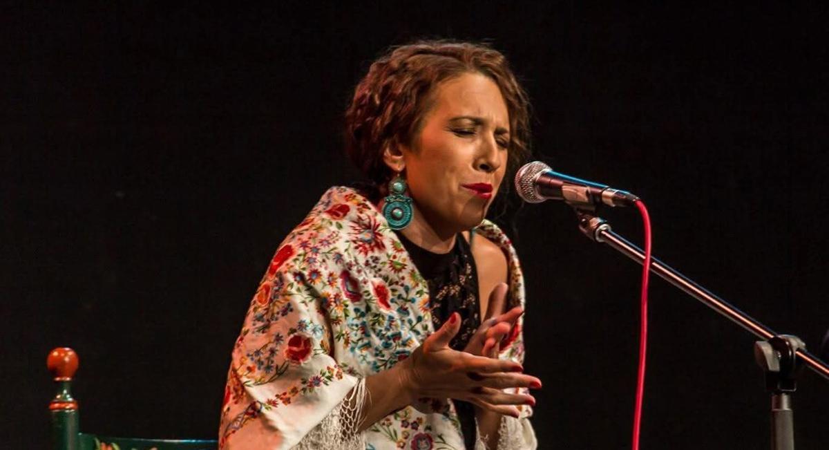 Silvia Verdugo, cantante originaria de Cerezal que actúa en las fiestas. | CH. S.