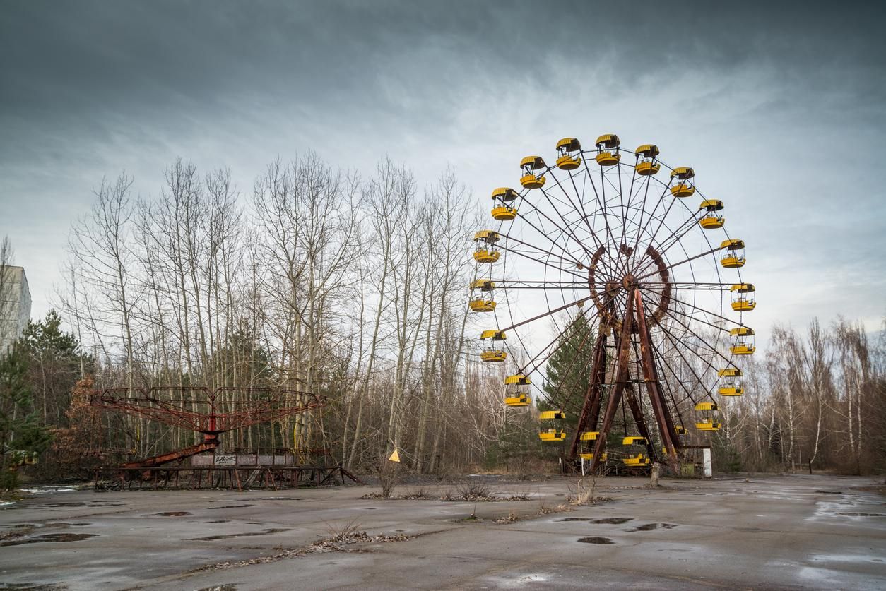 Noria en Pripyat.