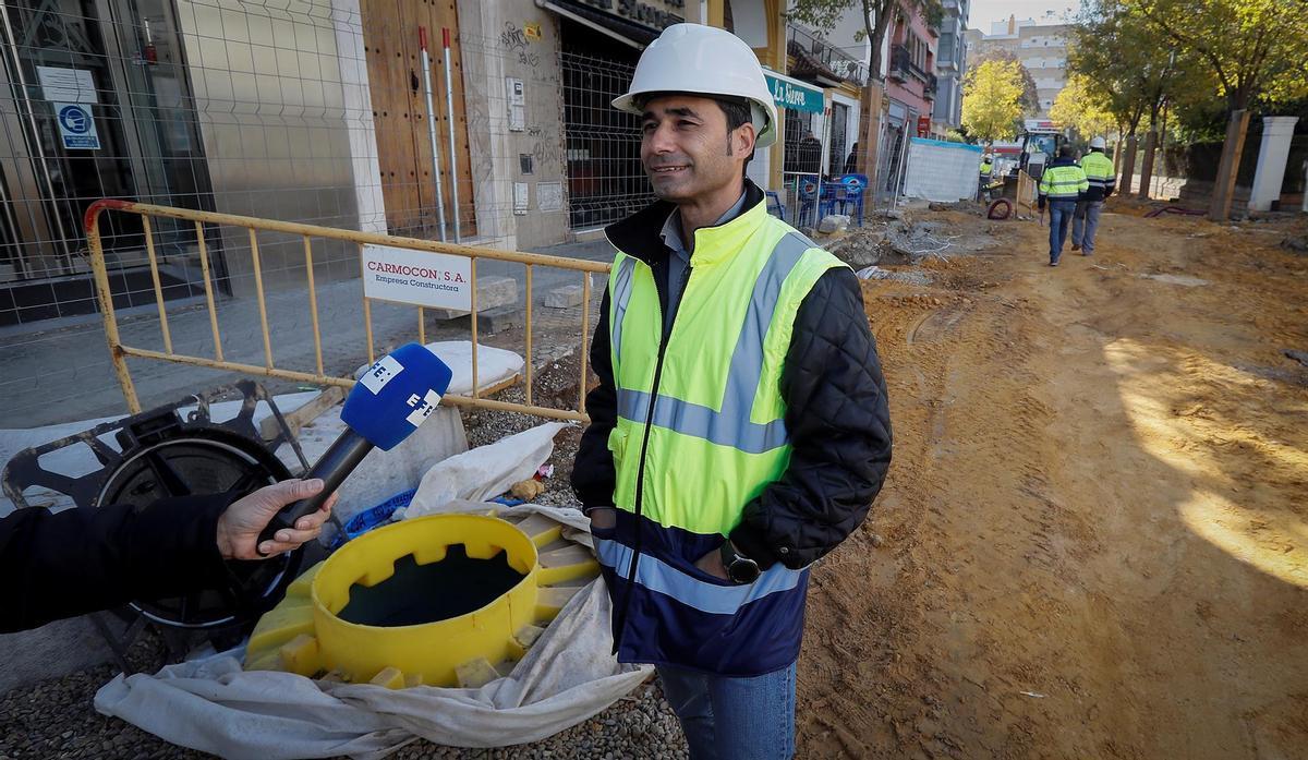 Juan Luis López, ingeniero del proyecto