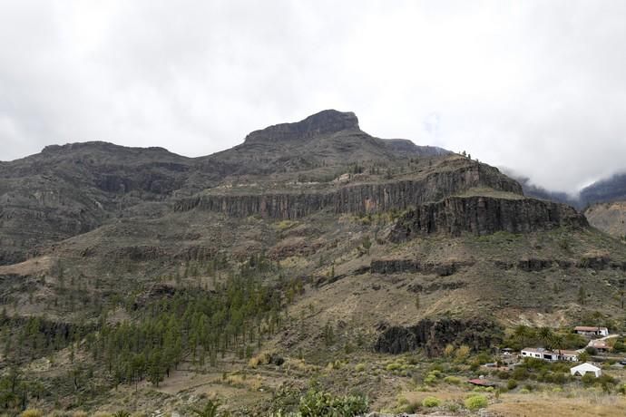 GRAN CANARIA 26-01-2019  SANTA LUCIA DE TIRAJANA-SAN BARTOLOME DE TIRAJANA. Fotos al macizo de Amurga. Fotos a los terrenos de la familia de Román comprados por el Cabildo.  FOTOS: JUAN CASTRO