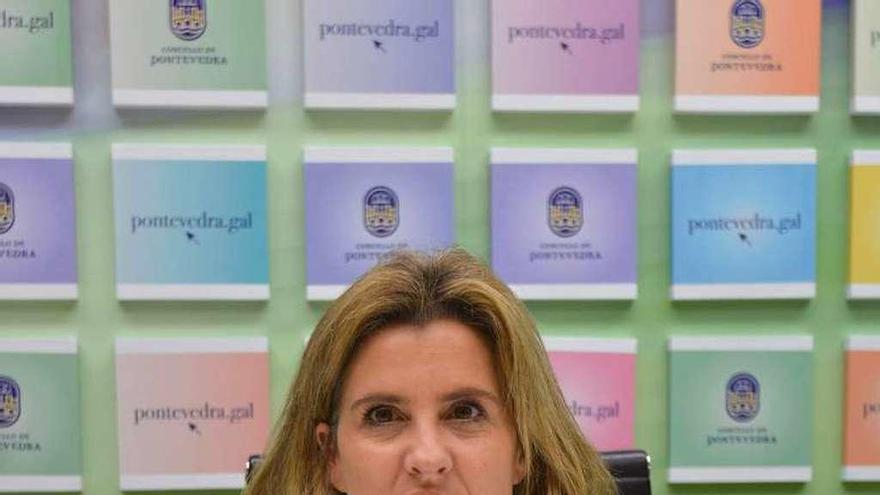 María Rey expuso su valoración sobre los Presupuestos 2017. // G.S.
