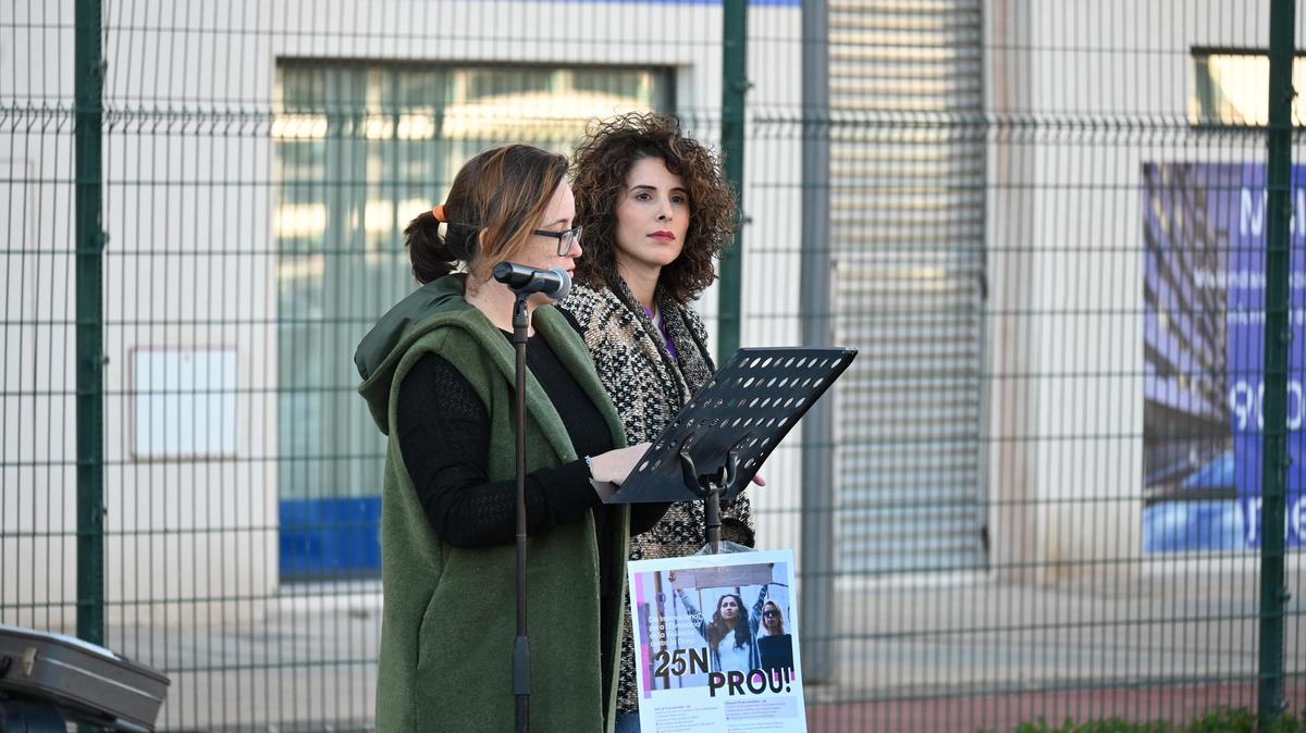 La alcaldesa Cristina Mora