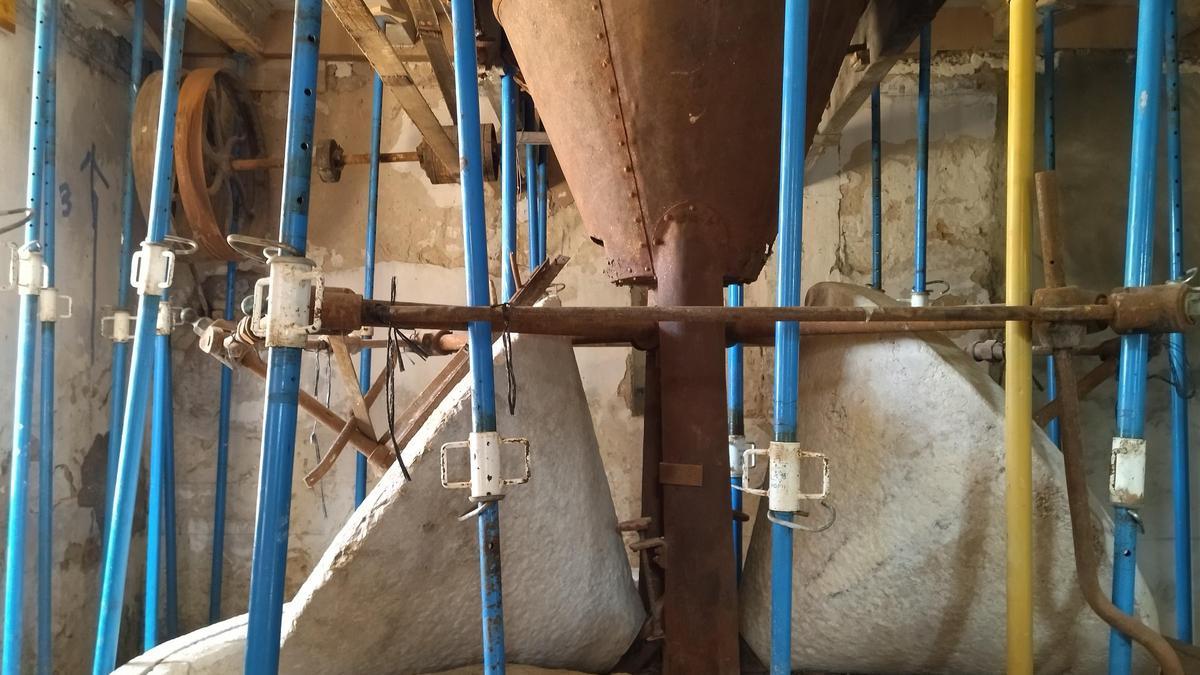 Imagen de archivo de la Casa de Torrecremada. En la imagen, la almazara