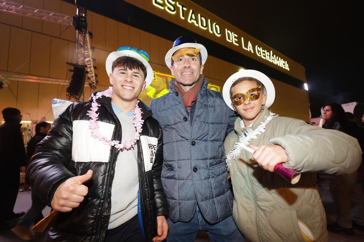 Galería de imágenes: Vila-real celebra las campanadas en el Estadio de La Cerámica Galería de imágenes: Vila-real celebra las campanadas en el Estadio de La Cerámica
